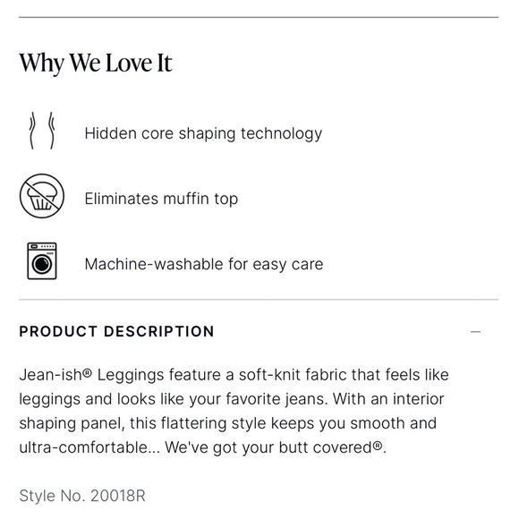 Spanx Blue Jean-ish Ankle Legging with Tummy Support Size XL - Picture 6 of 16